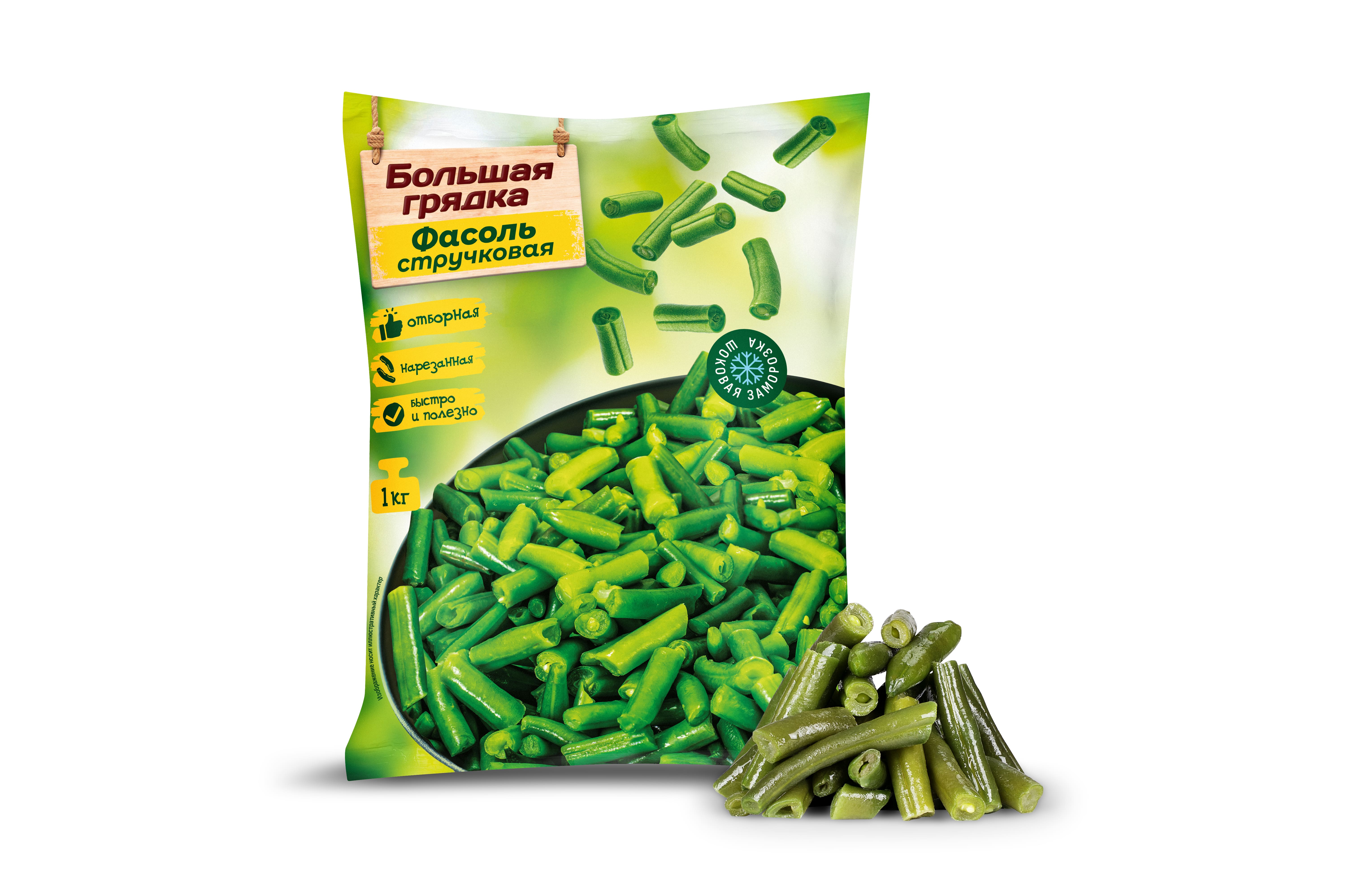 Фасоль стручковая "Большая грядка"