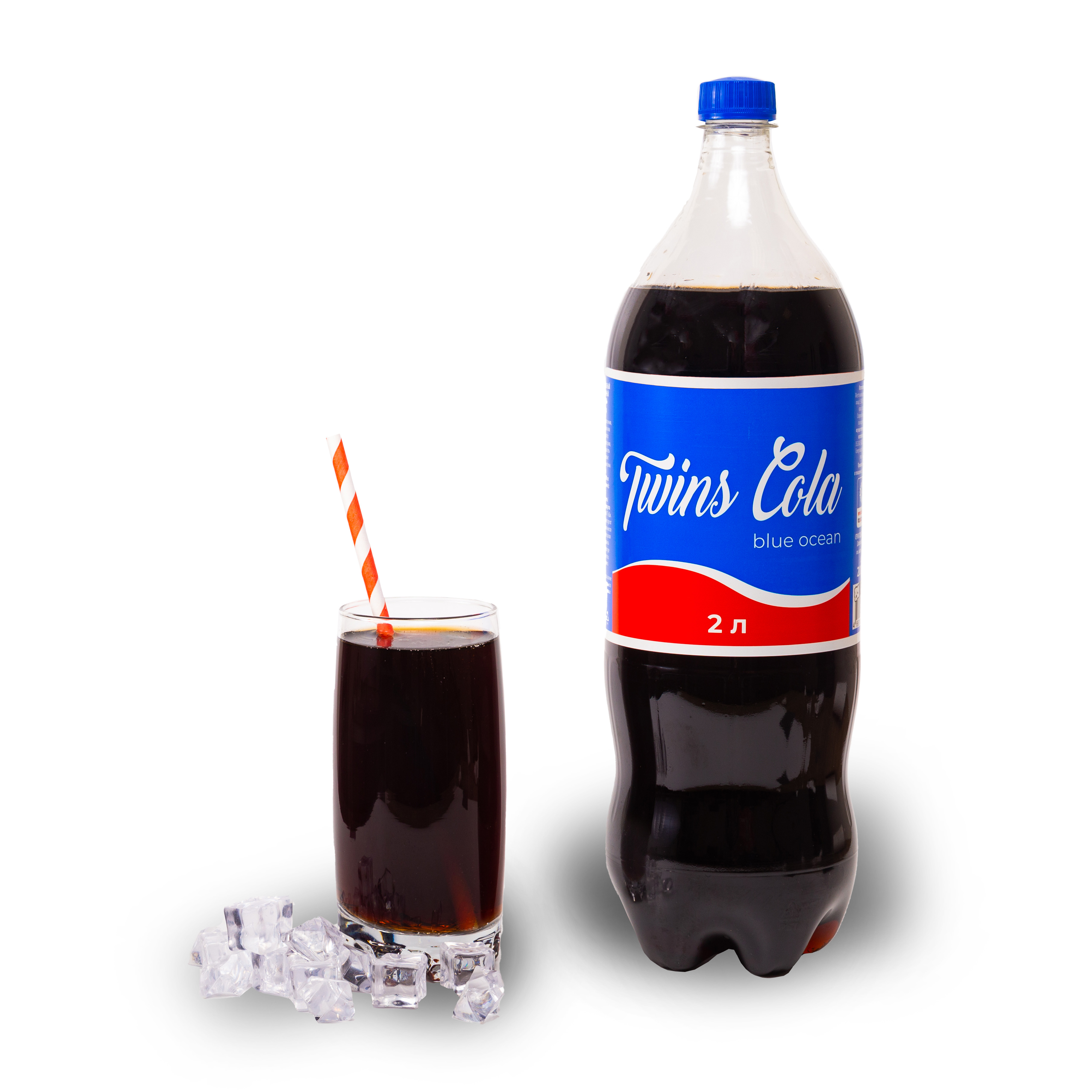 "Blue ocean" "Twins Cola", 2 л