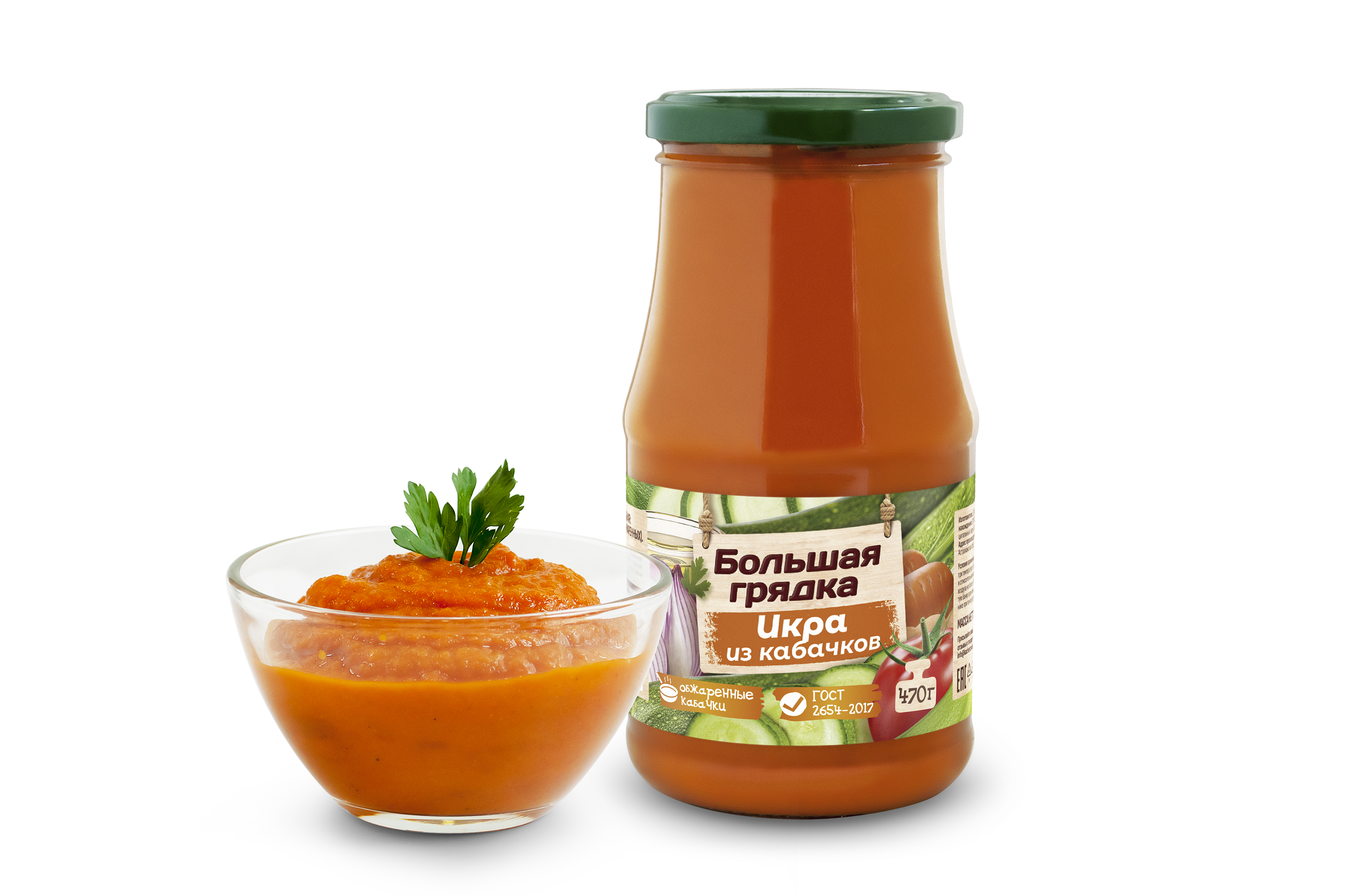 Икра кабачковая "Большая грядка"