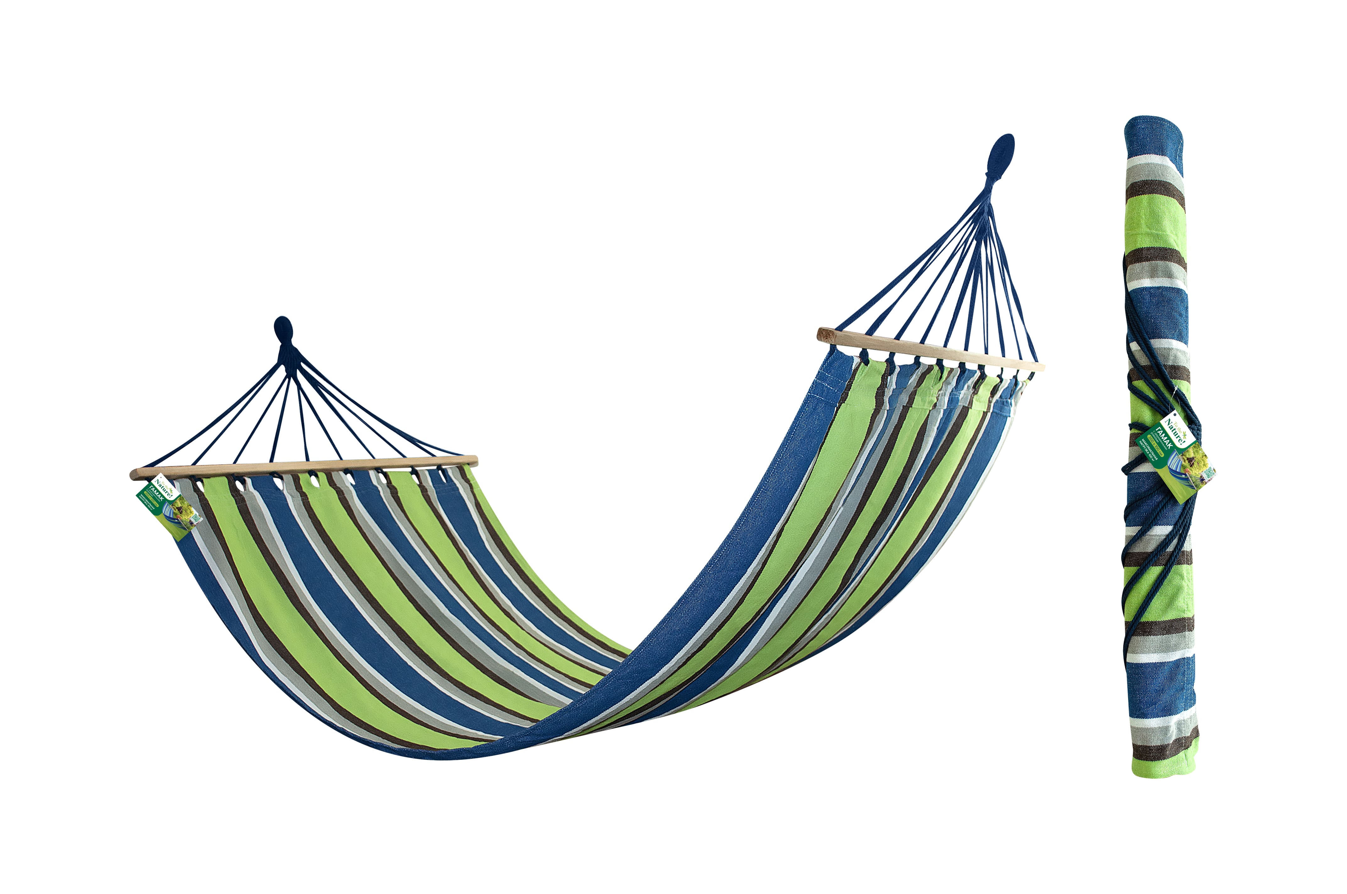 Гамак с деревянными рамами "To the nature"