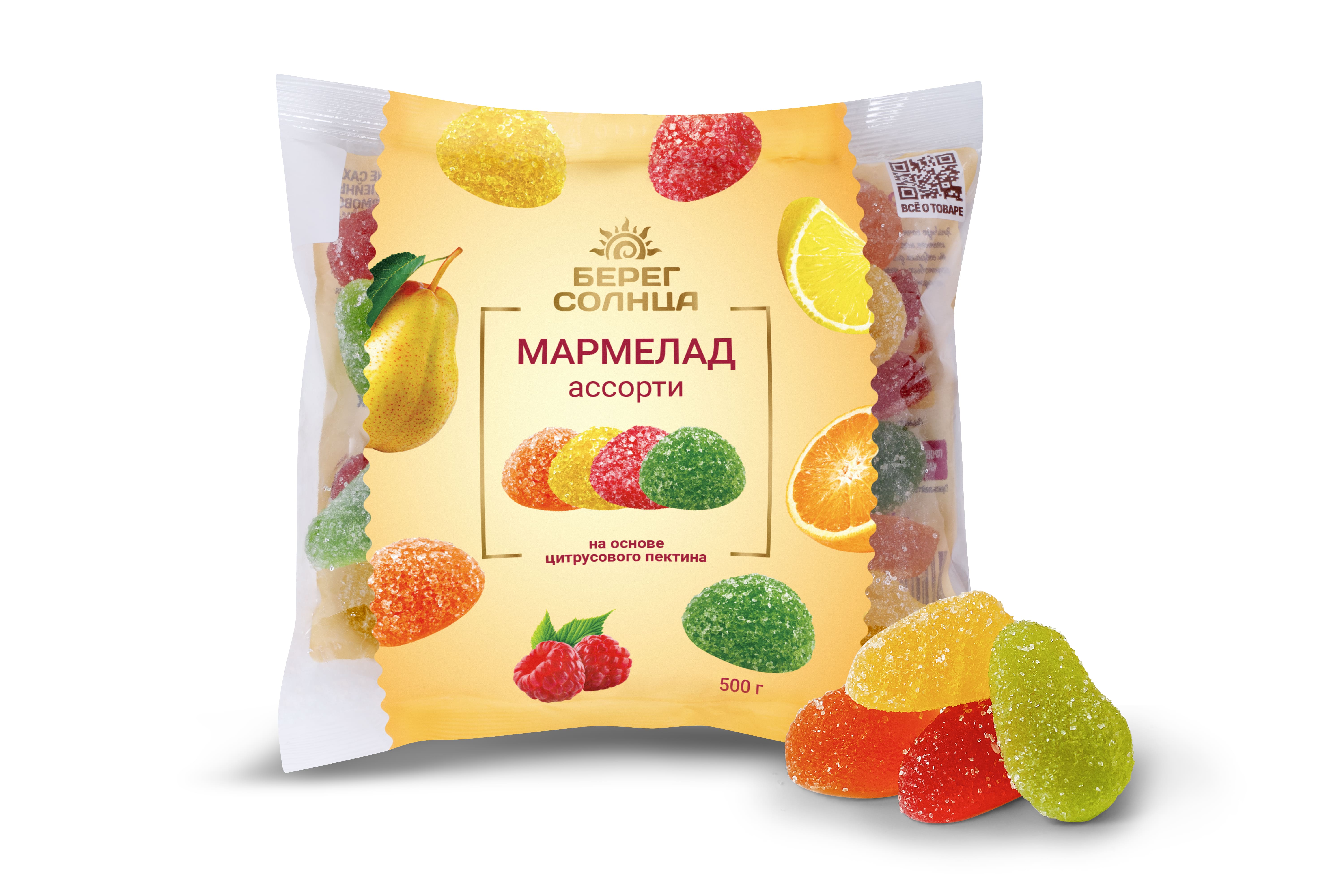 Мармелад "Ассорти" "Берег солнца" 