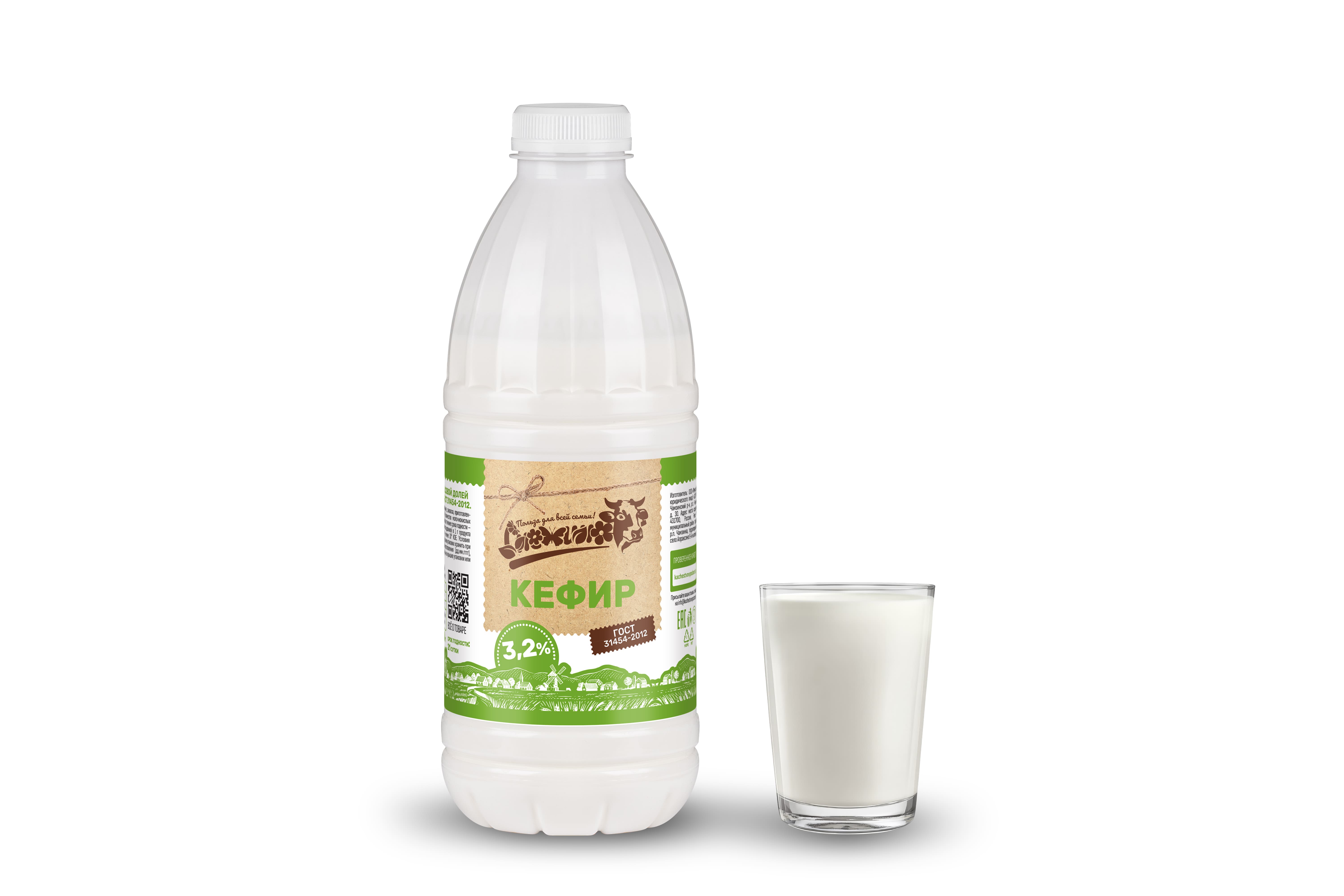 Кефир 3,2% "Снежино"