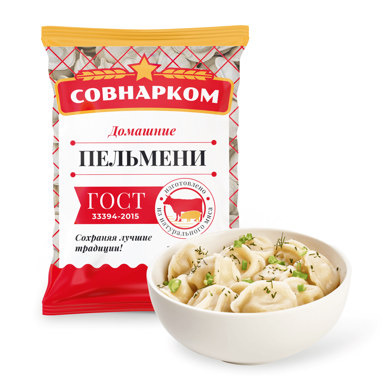 Пельмени "Домашние" "СОВНАРКОМ"